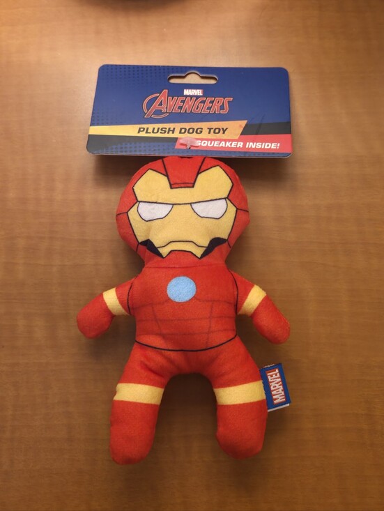 Marvel Other - Marvel Iron Man Red and Yellow Plush Dog Toy